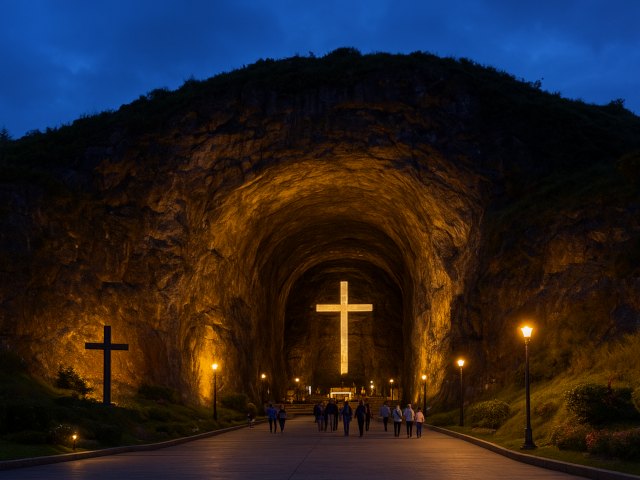 Light among the Salt , The Zipaquirá Cathedral